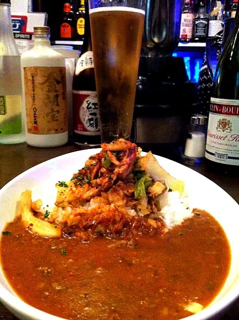 春キャベツとタンドリーチキンのカレー＆ビール！|Kosukeさん