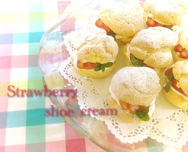 Strawberry shoe cream♪|サクラさん