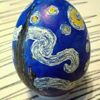 Starry Night Egg|Cassie Leeさん