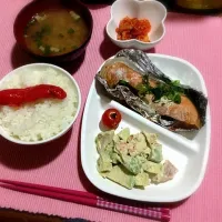 Snapdishの料理写真:栄養満点らんち|ゆきぴんさん