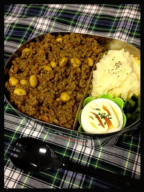 ひよこ豆のドライカレー弁当|ネギさん