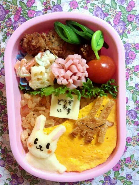 もうすぐ発表会☆どうぞのいす弁当|きららさん