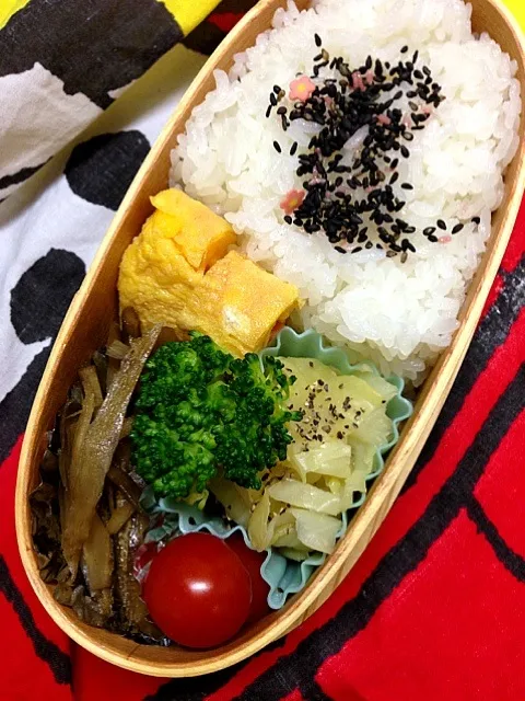 Snapdishの料理写真:2/19のお弁当  野菜ばっか(^^;|mihaさん