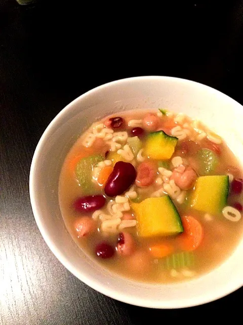 Lazy alphabet & vegetable soup|yumiさん