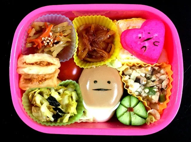 んふんふ♡なめこ弁当|休日限定ままさん