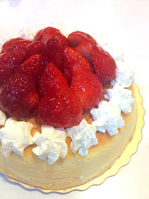 Strawberry cheese cake|zone houさん