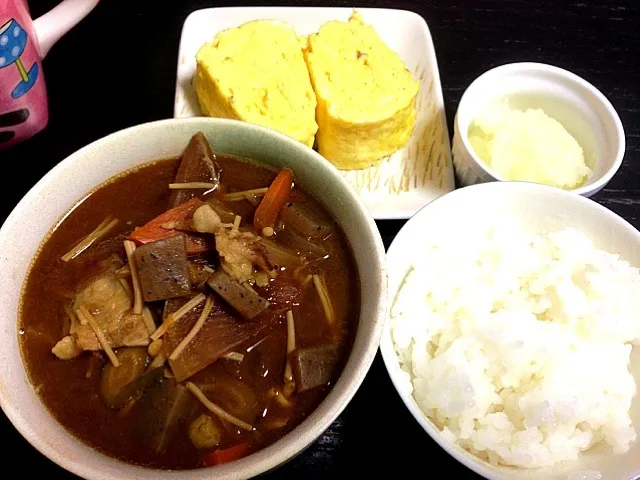 朝ごはんじゃなく晩ごはん|カツヤさん