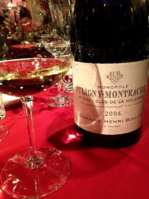 PULIGNY-MONTRACHET CLOS DE LA MOUCHERE 2006, Henri Boillot|Keisuke Makinoさん