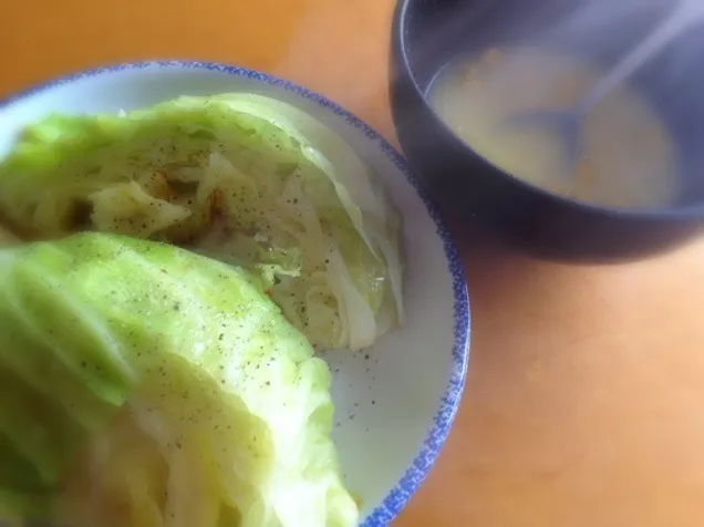 Steamed cabbage|emiさん