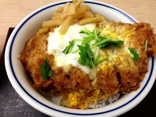 ข้าวหน้าหมูทอด かつ丼（竹）@ที่ญี่ปุ่น かつや|akiさん