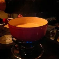 Snapdishの料理写真:Outdoor fondue ❄❄❄|Isiさん