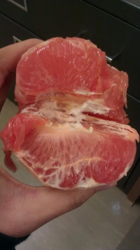 Snapdishの料理写真:half a grapefruit|staphanyさん