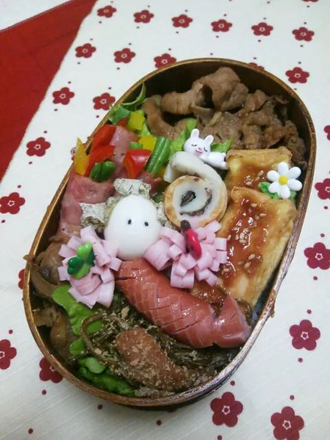 娘のお弁当2/20|夏夏さん