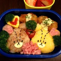 ルルロロお弁当💕💕