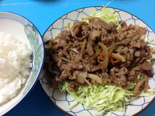 Snapdishの料理写真:豚砂糖醤油炒め|肉大好きさん