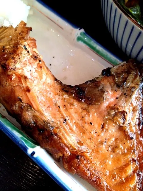 シャケカマ焼き定食|ランチ食べ歩きさん