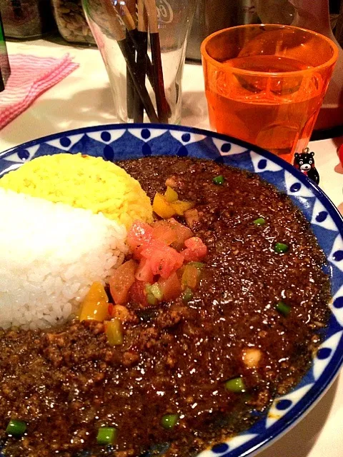 肉カリー（たこぶつキーマ）|大阪カレー部長さん