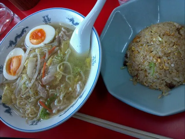 半チャーハン+タンメン|satoruさん