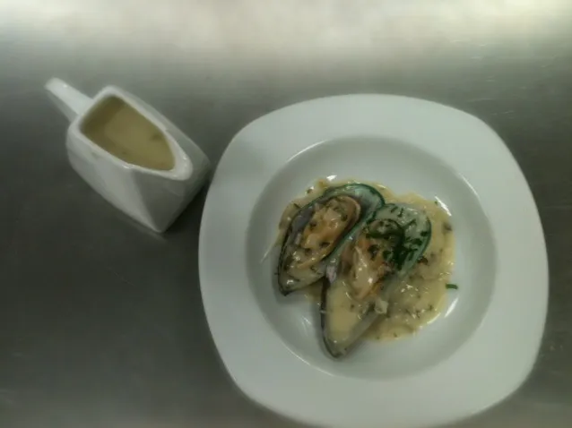 crema de mejillones|alejandra vazquez aldanaさん