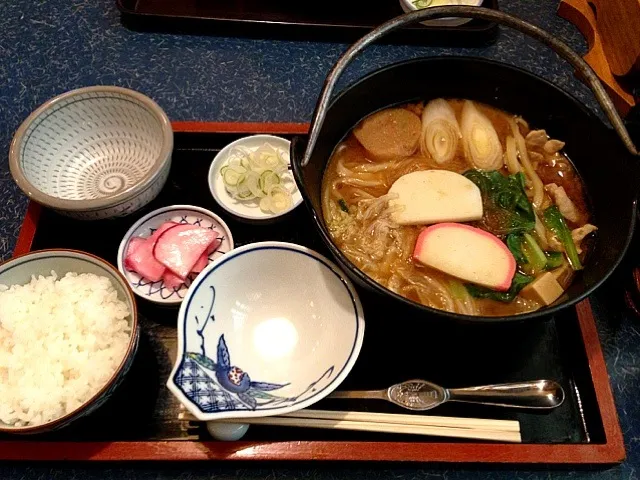 味噌煮込みうどん|ハギーさん