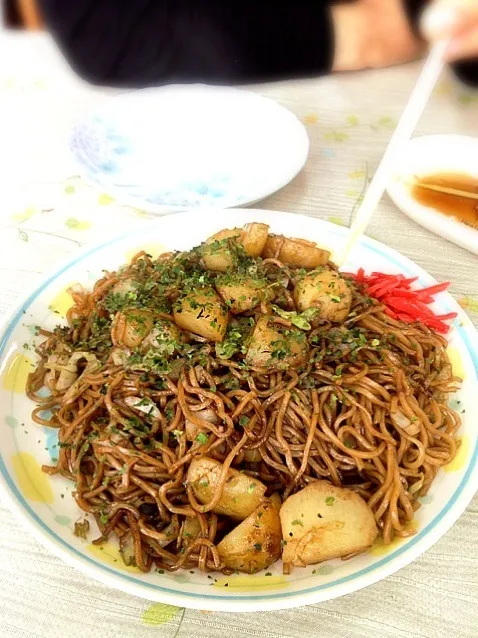 じゃがいも焼きそば|ぴちょんさん