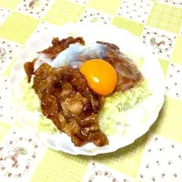 Snapdishの料理写真:豚の生姜焼きどんぶり|さとうまみさん