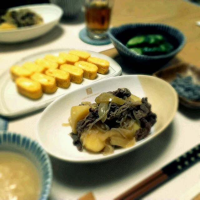 肉じゃがとだし巻き玉子|yokoさん