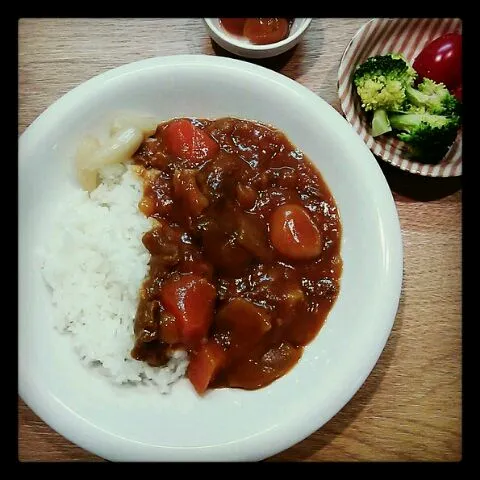 牛すじ肉のカレーライス♪|yumiさん