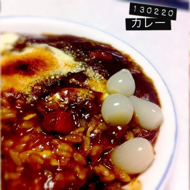 Snapdishの料理写真:130220-今日もカレー #夕食 #自炊|dune725さん