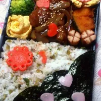 Snapdishの料理写真:2/21♡今日の旦那弁♡