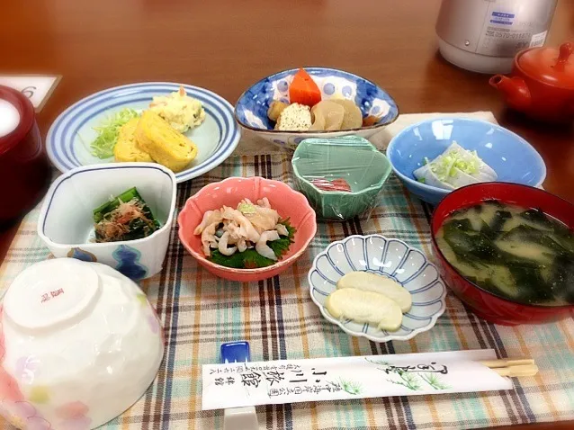 朝定食@小川旅館|山けんさん