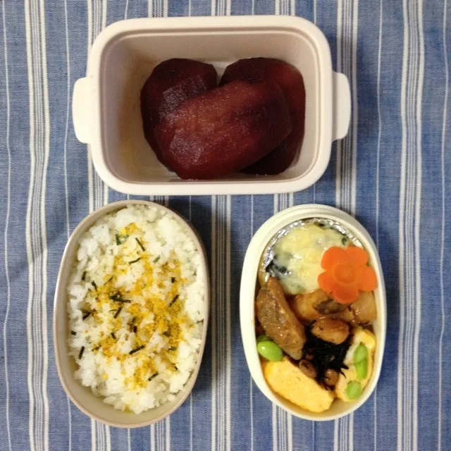 Snapdishの料理写真:鱈の味噌焼き弁当|さたーすさん