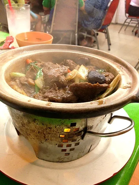 Beef clay pot|Ong Sor Fernさん