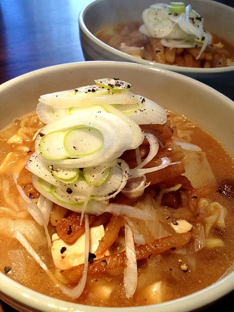 味噌汁→リメイク味噌ラーメン。|KAZUTOさん