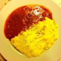 Snapdishの料理写真:キーマカレー食べました。|김 순희さん