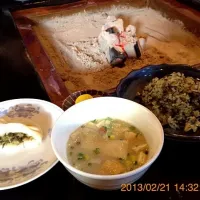 高菜めし＆だご汁定食！|樋口さん