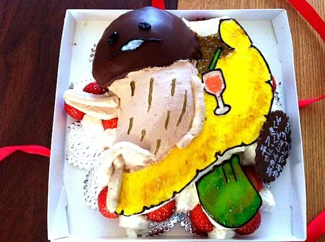 Snapdishの料理写真:誕生日ケーキ|mika-nさん