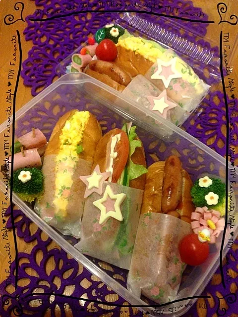 ホットドッグ弁当☆|＊yucca＊さん