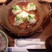 Snapdishの料理写真:チキンかあさん煮土鍋定食|ユカリン！さん