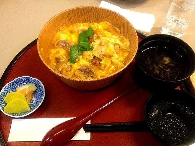 Snapdishの料理写真:比内地鶏の究極の親子丼（笑）|yukeyさん