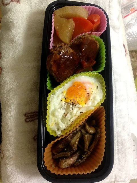 Snapdishの料理写真:旦那さま弁当|naokoさん