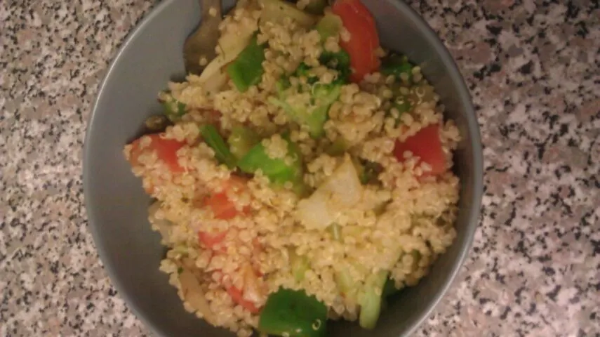 quinoa with veggies|staphanyさん