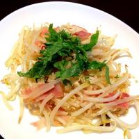 もやしのペペロンチーノ