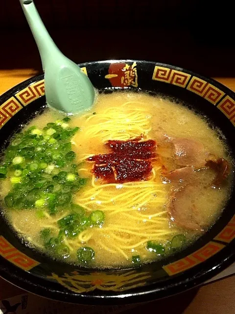 一蘭のラーメン|橙月さん