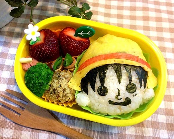 保存版 ネットで人気 ルフィを使ったキャラ弁のレシピアイディア集 Snapdish スナップディッシュ