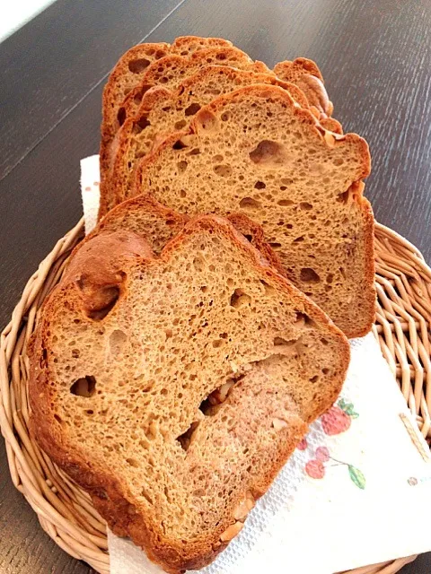 ふすま粉でクルミ食パン🍞|RUUさん