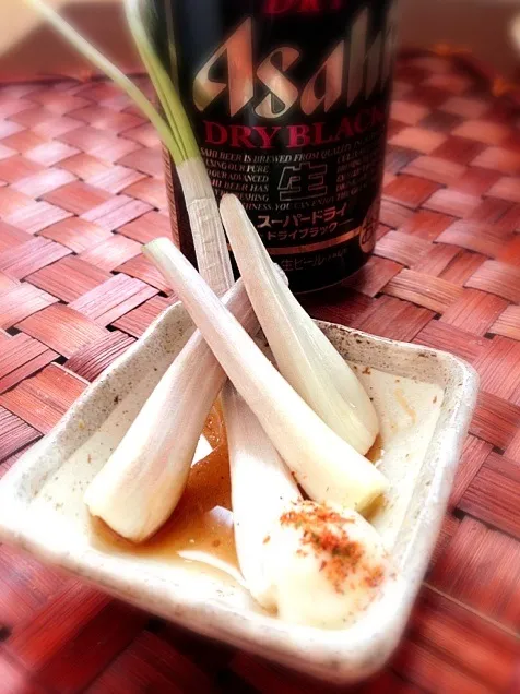 Snapdishの料理写真:muro1204's Pong pickled shallot🍻muroさんのおつまみ、エシャポン❗wait a moment☝"ちょっとこれで待っててね♥|🌈Ami🍻さん