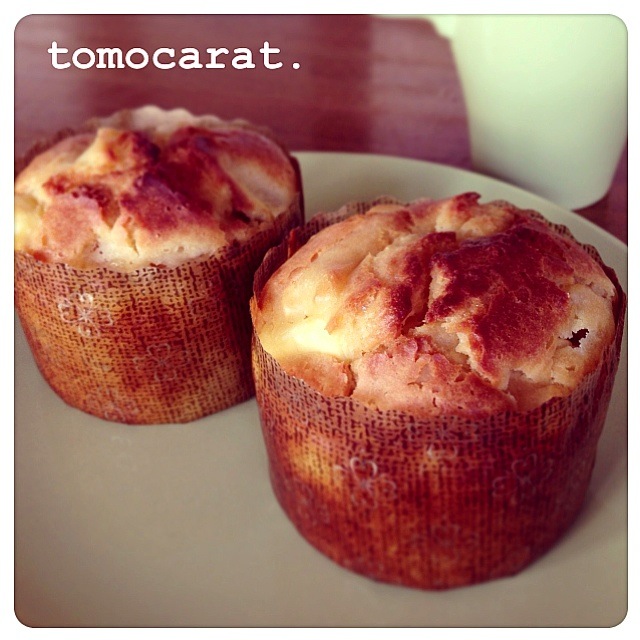 Hmで作るりんごとクリームチーズのケーキ Tomocarat Snapdish スナップディッシュ Id Sf8yla