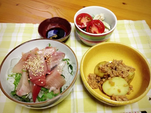 Snapdishの料理写真:今日の晩ご飯|hatori minaさん