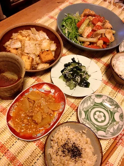 Snapdishの料理写真:晩ご飯|まっきーさん